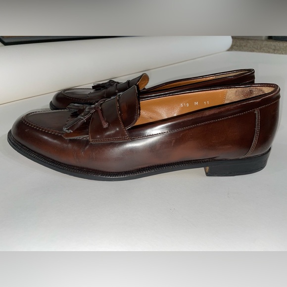Church’s Men’s Brown Leather Tassel Loafers Size 11M - Picture 5 of 10